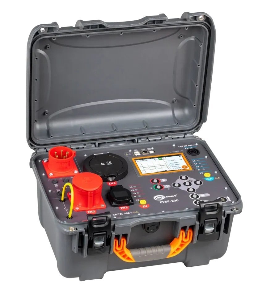 Sonel EVSE-100 - Multifunkční analyzátor pro nabíjecí stanice elektrických vozidel